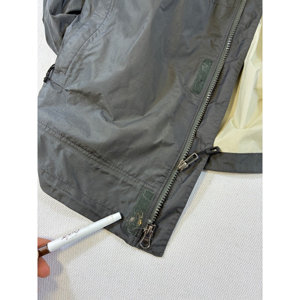 Vintage Patagonia H2No Rain Jacket Mens Large Grey Full Zip Hooded Shell Coat - Picture 5 of 11